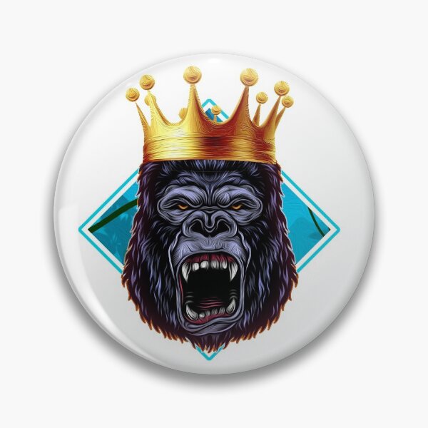 Item preview, The Gorilla King designed and sold by teesly15.