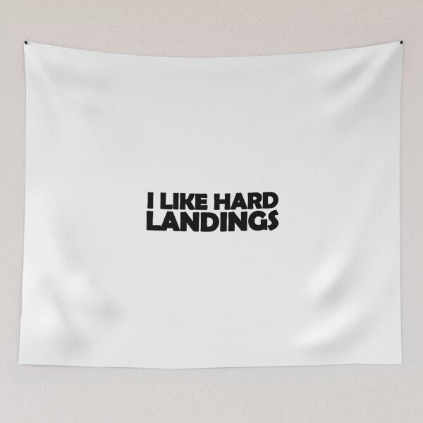 Item preview, I like hard landings designed and sold by avionbubble.