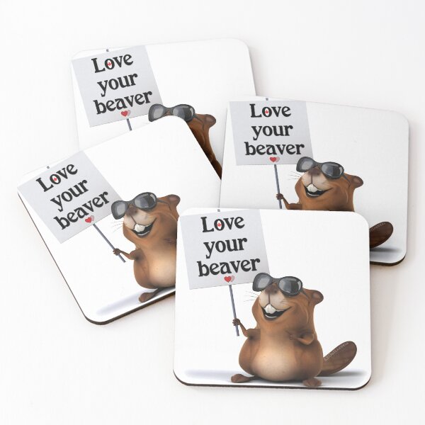 Item preview, Love your beaver designed and sold by ABOotlanders.