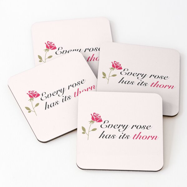 Item preview, "Every rose has its thorn" designed and sold by Feel-GoodPrints.