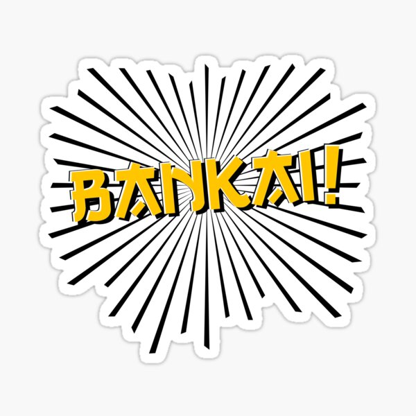 Bankai Stickers | Redbubble