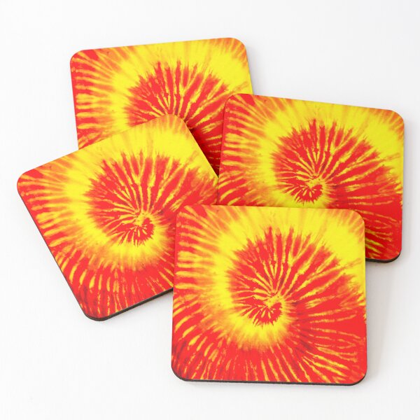 Item preview, Beautiful tie dye design in red and yellow designed and sold by Simply-4-Earth.