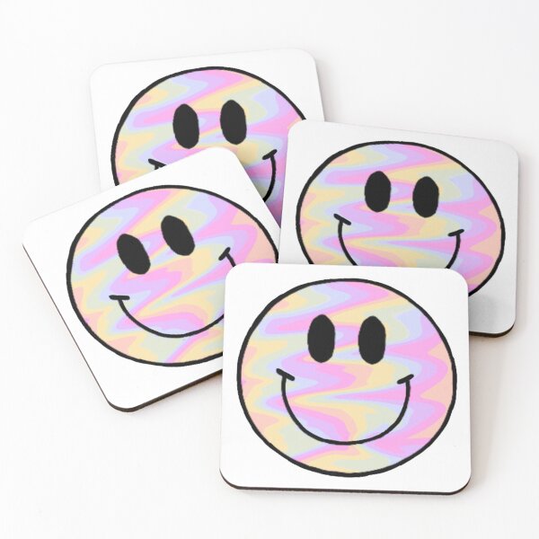 Artikelvorschau, Grafisches Halo-Grafik-Smiley-Gesicht entworfen und verkauft von GraceAvalonArts.