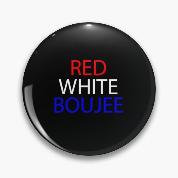 Item preview, RED WHITE AND BOUJEE designed and sold by Just Smile.