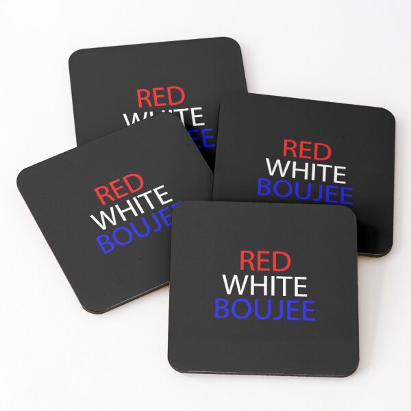 Item preview, RED WHITE AND BOUJEE designed and sold by Just Smile.