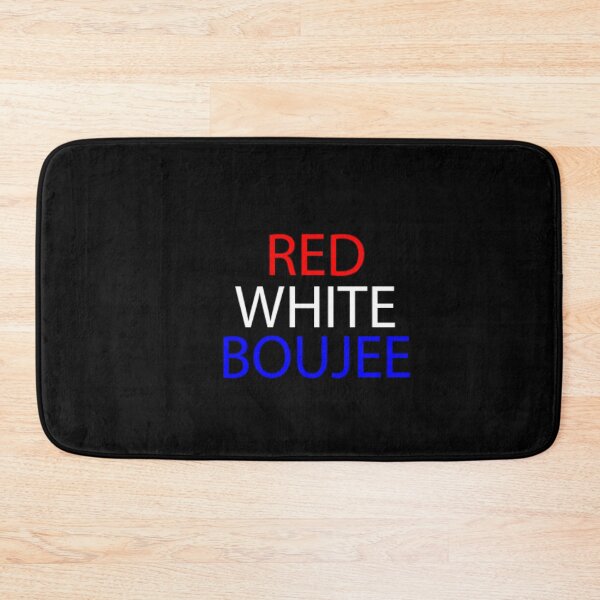 Item preview, RED WHITE AND BOUJEE designed and sold by Just Smile.