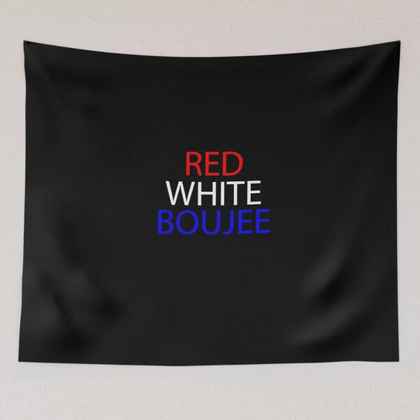 Item preview, RED WHITE AND BOUJEE designed and sold by Just Smile.
