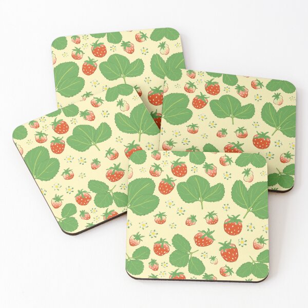Item preview, Vintage strawberry pattern designed and sold by Howlites.