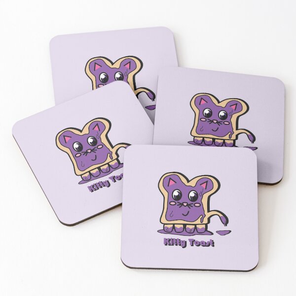 Item preview, Kitty Toast designed and sold by dddartandstory.