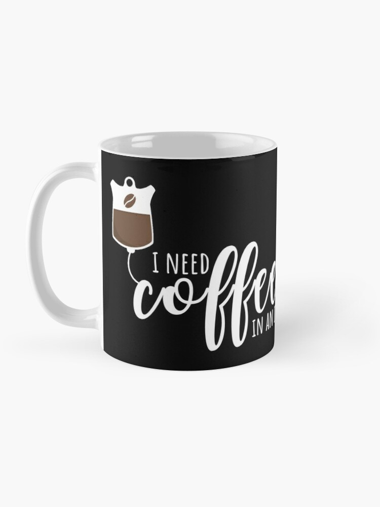 I Wish This Was An Affogato Coffee Mug Funny Saying, 11-Ounce  White: Coffee Cups & Mugs