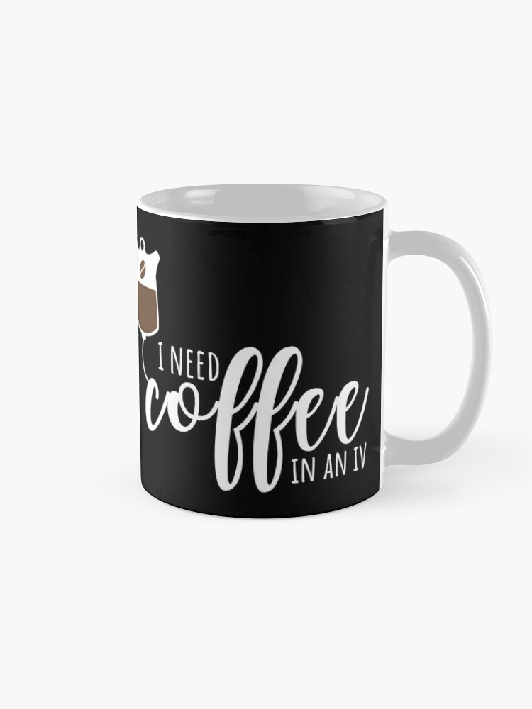 I Wish This Was An Affogato Coffee Mug Funny Saying, 11-Ounce  White: Coffee Cups & Mugs