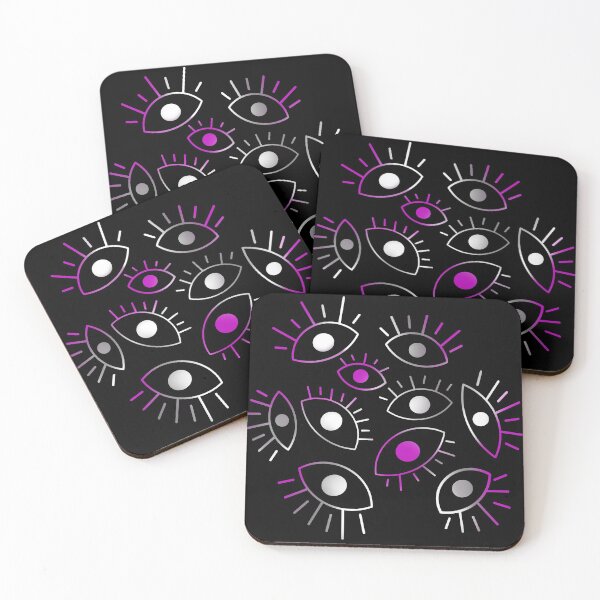 Item preview, Eyes of the Void - Asexual Pride designed and sold by rollingtape.