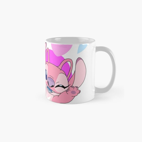 TIIMG Funny Stitch Mug Lilo & Stitch Inspired Thermos Hibiscus