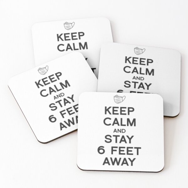 Item preview, Keep Calm and Stay 6ft Away designed and sold by Jonah Russell.