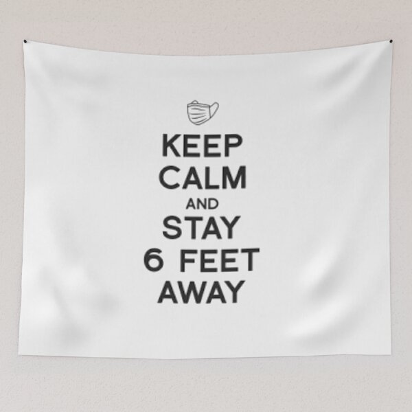 Item preview, Keep Calm and Stay 6ft Away designed and sold by Jonah Russell.