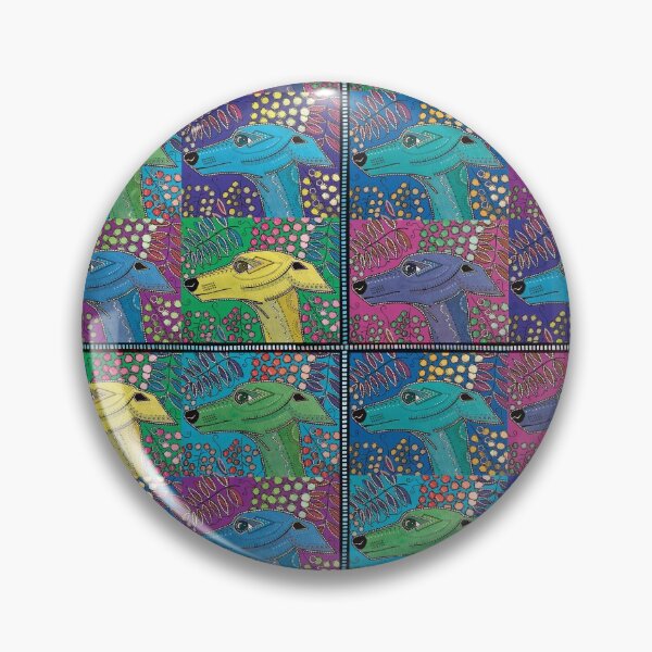 Item preview, FUNKY WHIPPET PATCHWORK designed and sold by Joanna Swan.