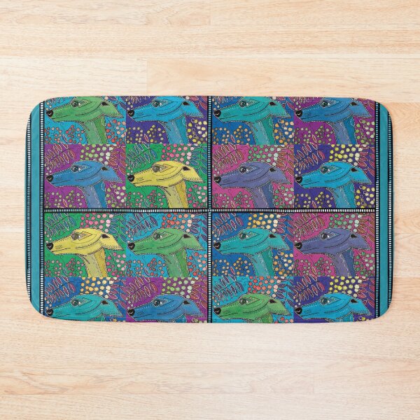 Item preview, FUNKY WHIPPET PATCHWORK designed and sold by Joanna Swan.