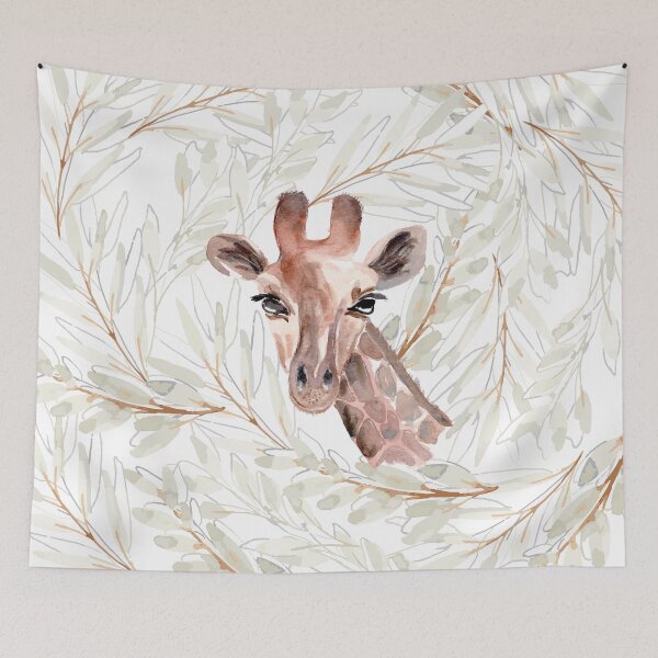 Item preview, Watercolor Giraffe designed and sold by Harpley Design Studio.