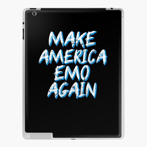 Make America Emo Again Goth Rock Musician iPad Skin