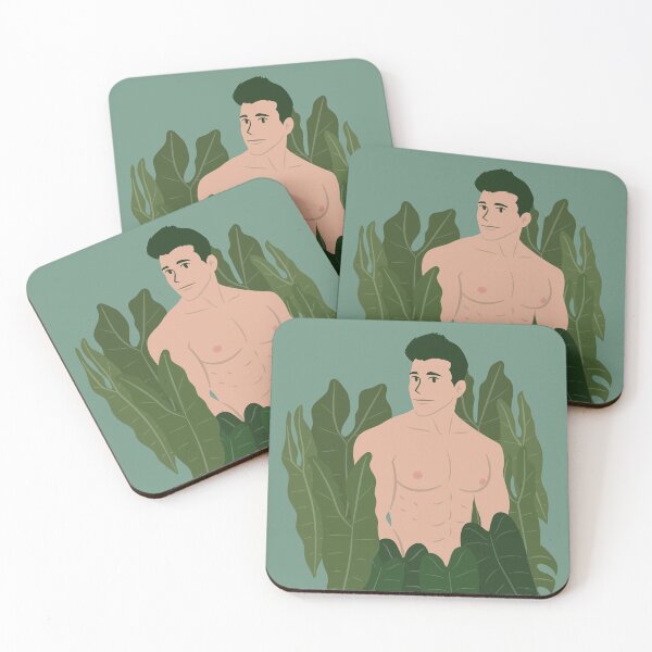 Item preview, Man with his rare tropical houseplants designed and sold by Chee Sim.