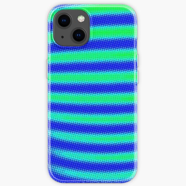 AQUARIUS PEACOCK ELECTRIC BABY iPhone Soft Case