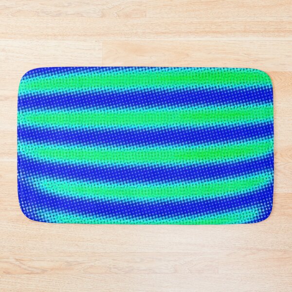 AQUARIUS PEACOCK ELECTRIC BABY Bath Mat
