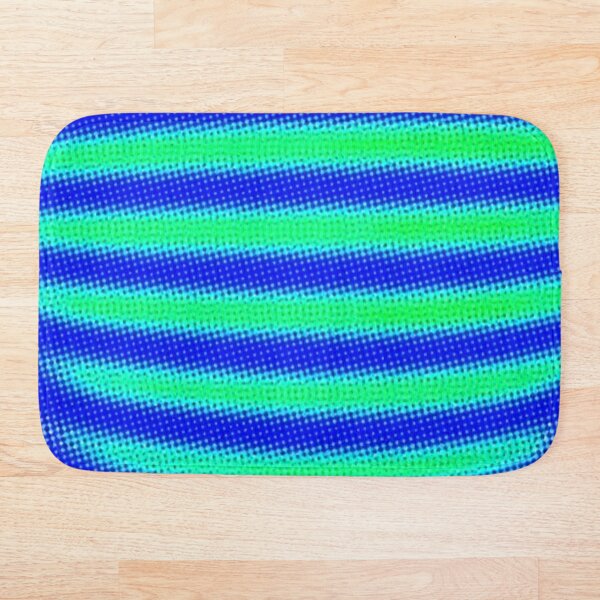 AQUARIUS PEACOCK ELECTRIC BABY Bath Mat