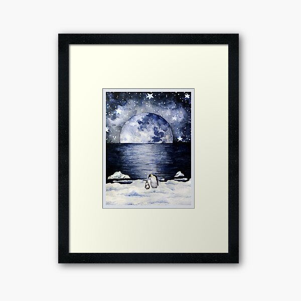 Item preview, Penguins at Night designed and sold by Laura Ellen.