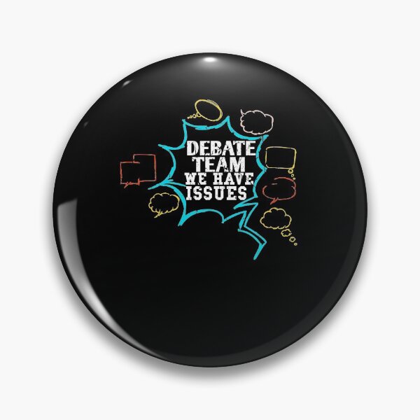 Debattenteam Buttons Und Anstecker Redbubble