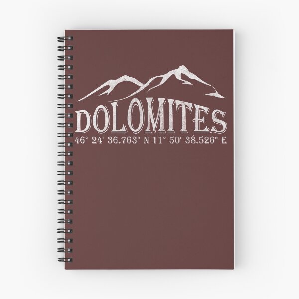 Item preview, Dolomitas GPS coordina excursionistas montañeros designed and sold by DerNerd.