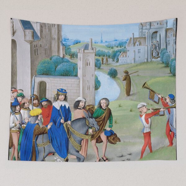 Item preview, Adonijah assuming a royal state designed and sold by brushandframes.