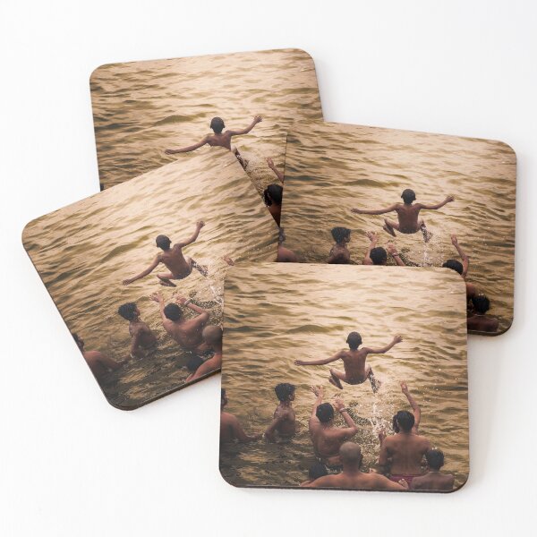 Item preview, Varanasi Sunset Ganges Bath designed and sold by jorgeurbina.