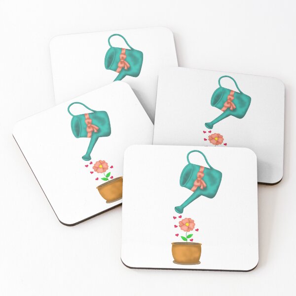Item preview, Watering can and flower designed and sold by Juliana  Costa.