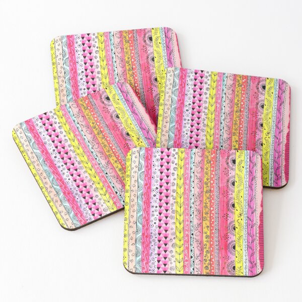 Item preview, Hand drawn abstract striped pattern  designed and sold by yulia-art.