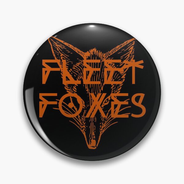 Item preview, Fleet Foxes // Fox Drawing and Geometric Illustration designed and sold by KylieBeth Designs.