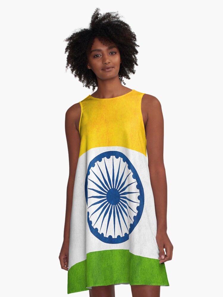 Indian flag dress Clearance