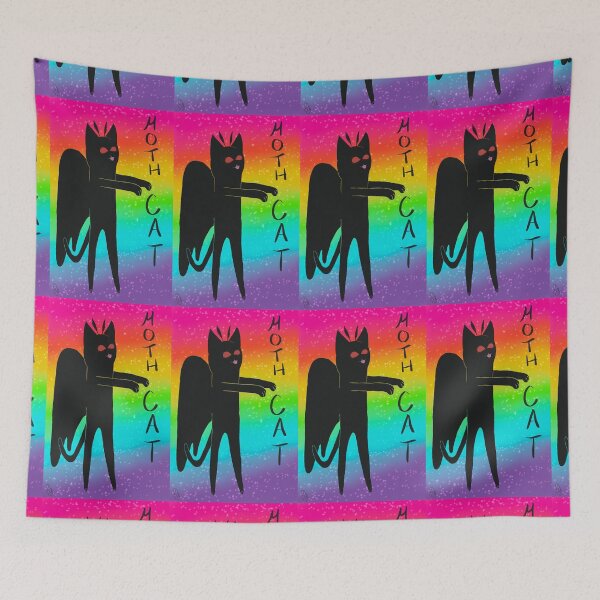 Item preview, MothCat: A LongCat and MothMan Mashup designed and sold by ZombieCheshire.
