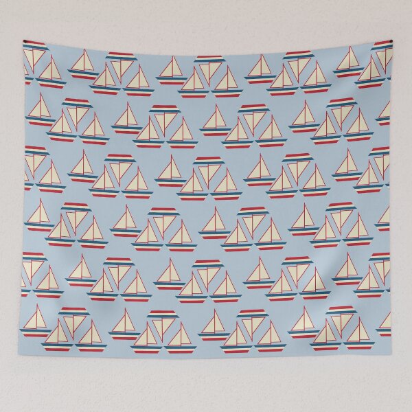 Item preview, Liberty Sailboat Pattern designed and sold by SharksOnShore.