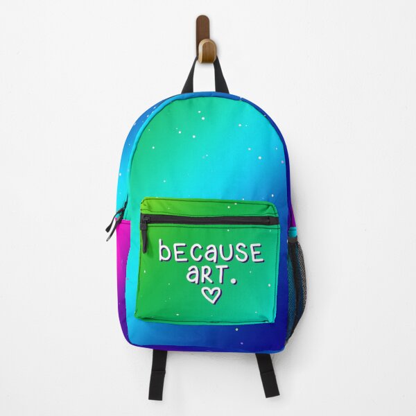 Item preview, Because Art. Rainbow Gradient with Stars designed and sold by Whoopsidoodle.