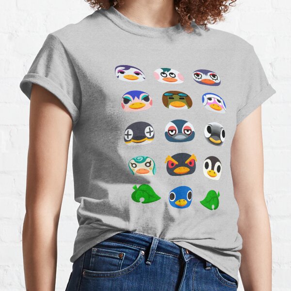 Animal Crossing Penguin Icons Classic T-Shirt