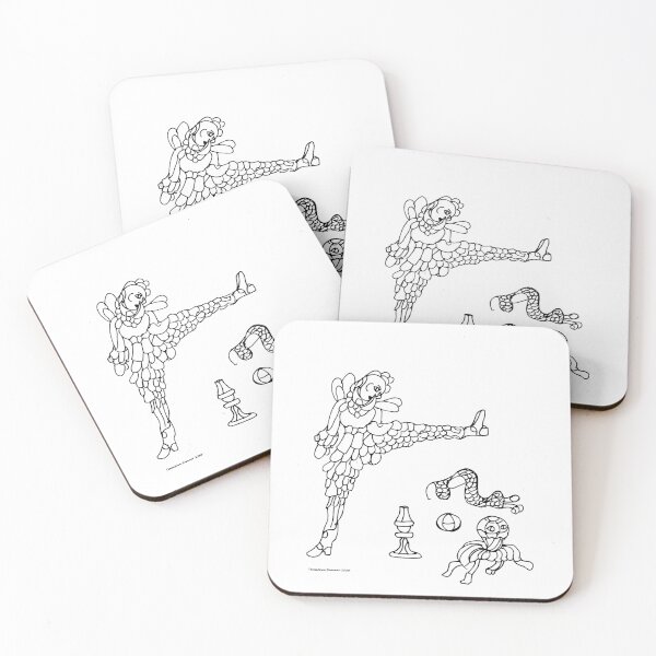 Item preview, The Dancer and the Octopus, TeresaTown at Redbubble  Summer 2020 designed and sold by Mark Stansberry.