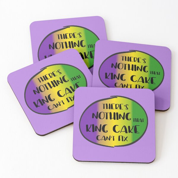 Item preview, Food obsessions: There's nothing that King Cake can't fix designed and sold by Ofeefee.