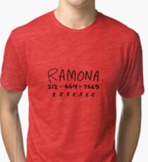 RAMONA FLOWERS Tri-blend T-Shirt