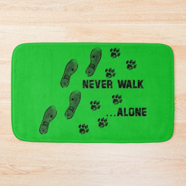 Item preview, Never Walk Alone cat paw print Meowmy designed and sold by DerNerd.