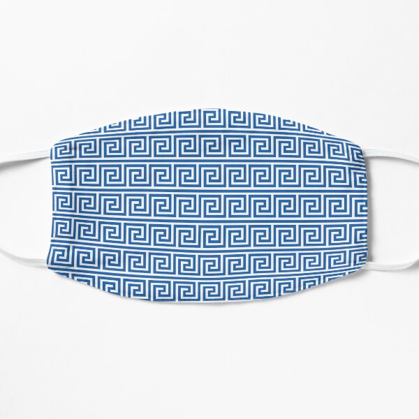 Greek Swirls Flat Mask