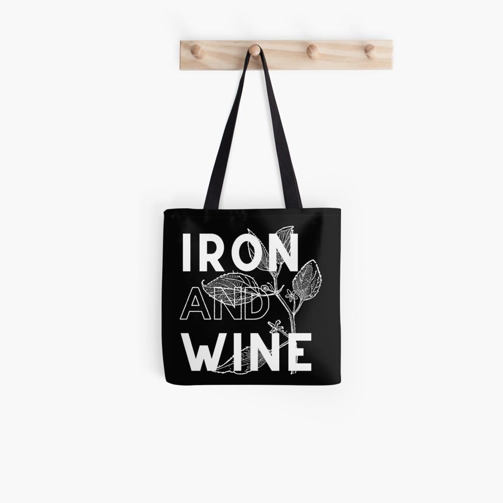 Iron and wine tshirt bag