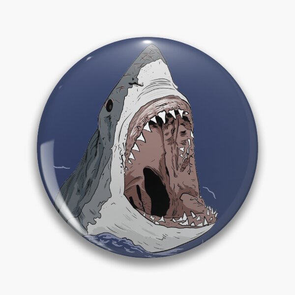 Item preview, Great White Shark designed and sold by blacksnowcomics.