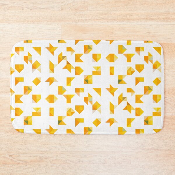 Item preview, poly art oranges minimalistic pattern designed and sold by lordthebeard.