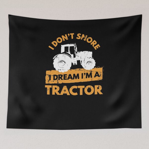 Item preview, I Dont Snore Farmer Gift Tractor Quote Farm designed and sold by jeffded.