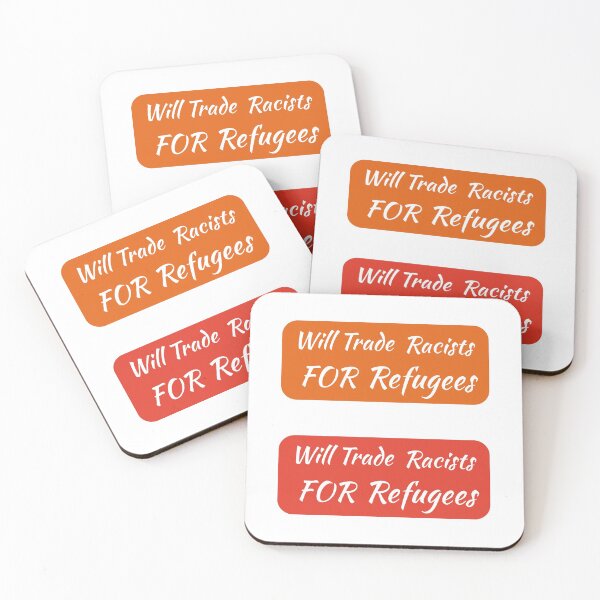 Item preview, will trade racists for refugees pack designed and sold by AdelDa19.